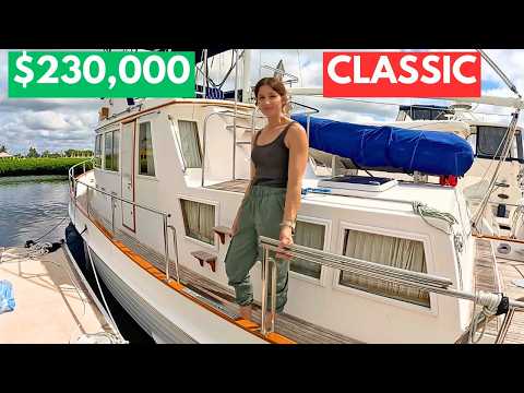 Best Trawler under 40’ i Would Live-aboard and Cruise on! Harbor Yacht Tours