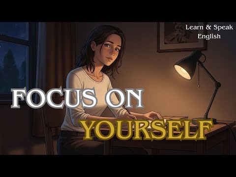 The Quiet Power of Focusing on Yourself || Improve Your English Fluency ✅