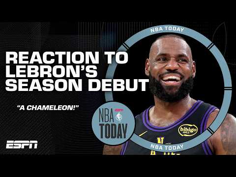 REACTION to LeBron James' season debut 👀 Gives the Lakers 'WHATEVER' they need - Green | NBA Today