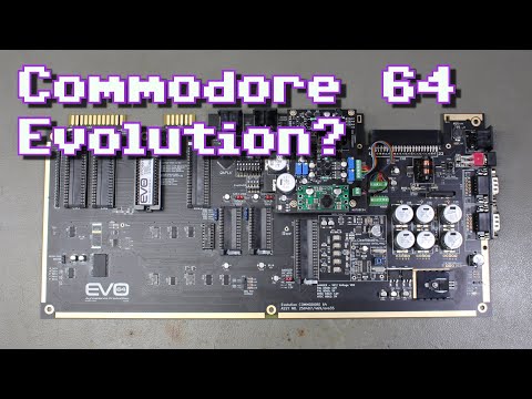 The new EVO64 C64 Replica Board