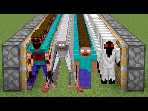 herobrine + entity 303 + scp + mimicer = ?