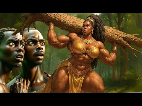 THE STRONG MUSCULAR PRINCESS NO MAN WANTED TO MARRY #Africantales #folktales