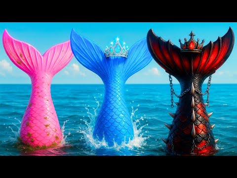SEREIA DO ARRECIFE 🌿 vs SEREIA DE LUXO 💅 vs RAINHA DO OCEANO! 👑 Batalha Aquática! 🔥