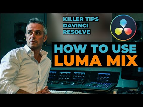 How to use LUMA MIX (Pro Grading Techniques) in DaVinci Resolve