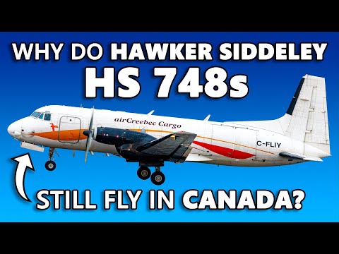 Why Do Hawker Siddeley HS 748s Still Fly in Canada?
