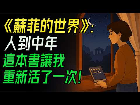 《蘇菲的世界》：人到中年，這本書讓我重新活了一次！給中年人最深刻的一課：哲學，是對抗生活複雜性的唯一方法。35歲後，如何擺脫「習慣了的生活」？答案就在《蘇菲的世界》。#蘇菲的世界 #存在主義啟蒙