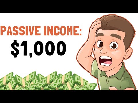 How To Create A Dividend Portfolio Earning $1,000 A Month