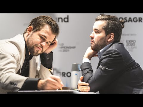 Magnus Carlsen vs Ian Nepomniachtchi || World Chess Championship (2021) || Game 4