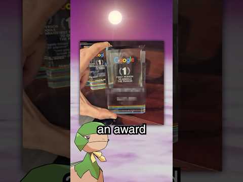 i tried getting the google award