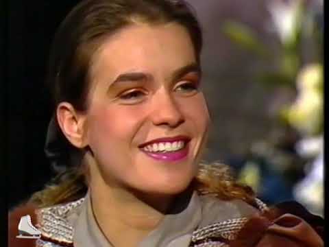 Katarina Witt heut' abend J. Fuchsberger 3.3.1989