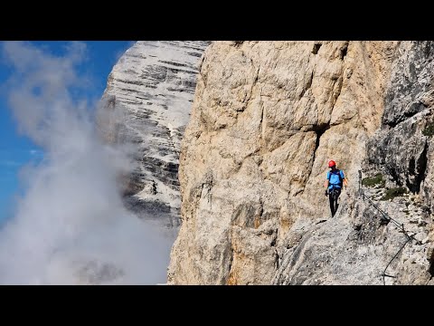 The Hardest Via Ferrata I Ever did in the Dolomites - Gianni Costantini
