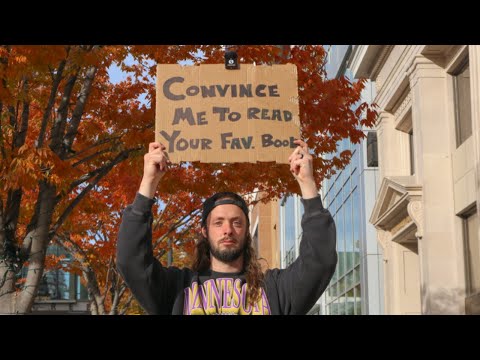 Strangers Convince Me To Read Their Favorite Books