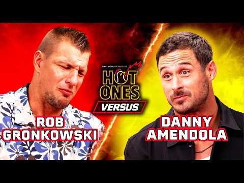 Rob Gronkowski vs. Danny Amendola | Hot Ones Versus