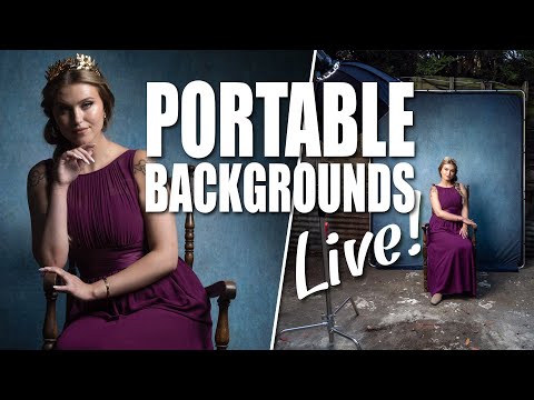Portable Backgrounds | LIVE with Gavin Hoey