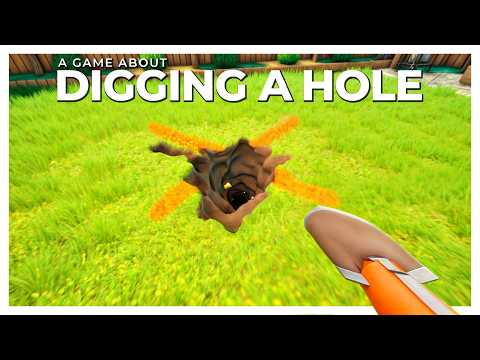 I broke that game about digging a hole