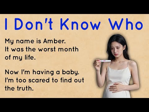 I'm Pregnant But the Father Is One of Three Men ✅ Learn English Through Story (A1-A2 Level) 🤰
