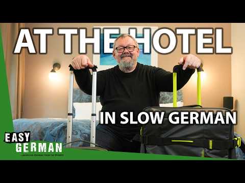 At the Hotel in Slow German | Super Easy German 283