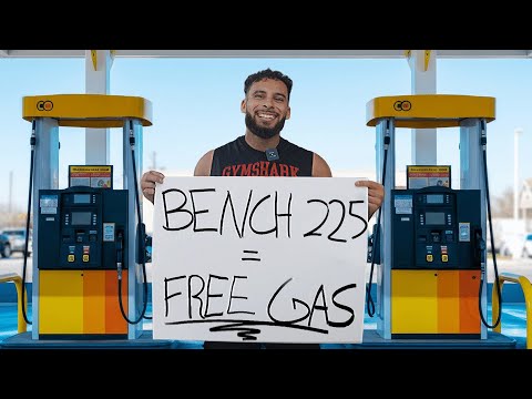 Bench 225 lbs, Win Free Gas! (Public Challenge)