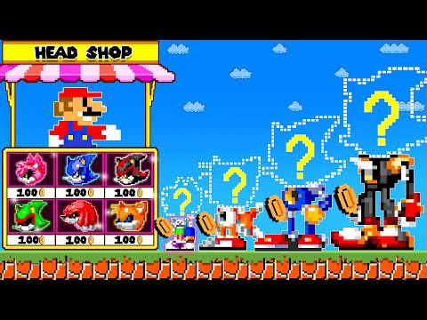 Super Mario Bros. But When Mario Opened A Head Store for All the Metal Sonic Characters