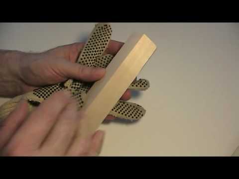 Absolute Beginning Wood Carving part1