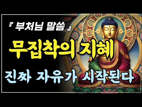 생각을 놓는 순간, 진짜 자유가 시작됩니다ㅣ금강경이 전한 무집착의 지혜ㅣ부처님말씀ㅣ불교명언