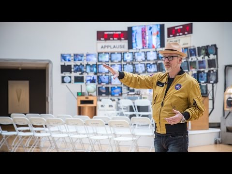 Adam Savage Tours Tom Sachs' Space Program Exhibit!