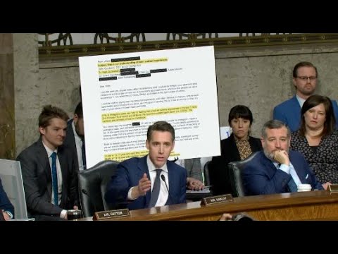 Hawley Forces Zuckerberg To Apologize To Families Of Child Exploitation Victims In Big Tech Hearing