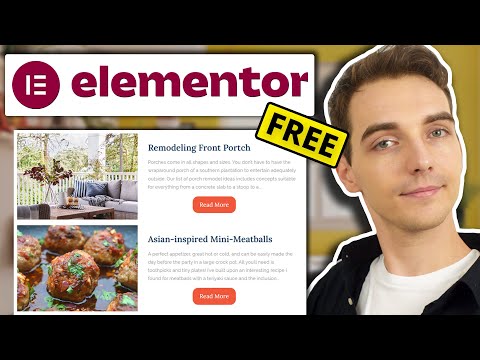 How To Display Blog Posts in Elementor for FREE (2024)