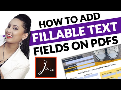 Create a Fillable Text Box on PDF Using Adobe Acrobat Pro DC