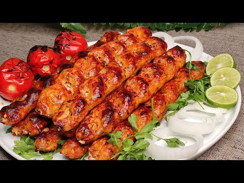 ساده ترین دستور پخت کباب کوبیده مرغ در فر _کوبیده مرغ نرم و آبدار _به راحتی توفر کباب کوبیده درست کن