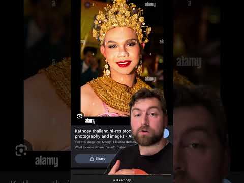 The strange story of ladyboys in Thailand #shorts