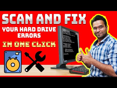 Hard Drive Error kaise thik karein | How to Scan and Fix a Hard Drive Using Chkdsk in a Single Click