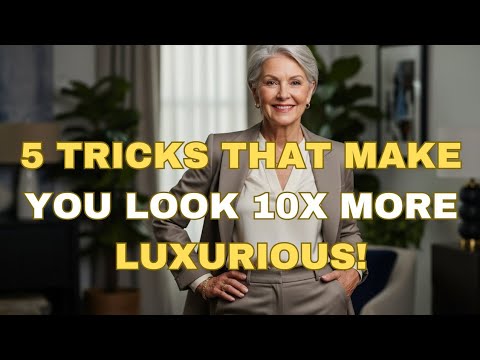 I can't believe just 5 tricks made 10x more expensive, luxurious and chic