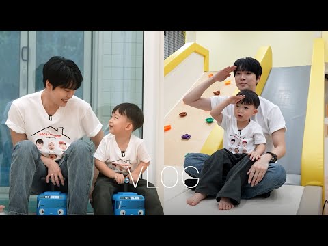[VLOG] See you when I'm seven years old, Uncle Doyoung!👶🏻 (Taeha's "Promise"~🪽🤍)