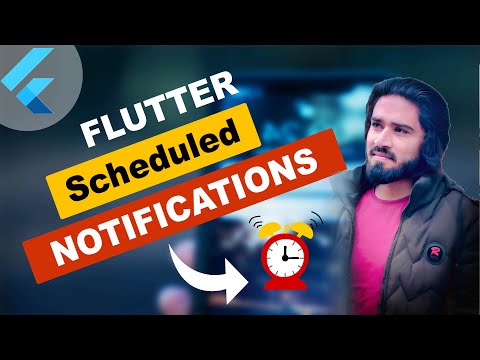 Flutter Scheduled Notifications | Alarm App in Flutter by using flutter_local_notifications plugin