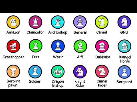 Every Fairy Chess Piece Explained In 5 Minutes