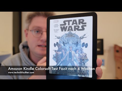 Amazon Kindle Colorsoft Test Fazit nach 4 Wochen