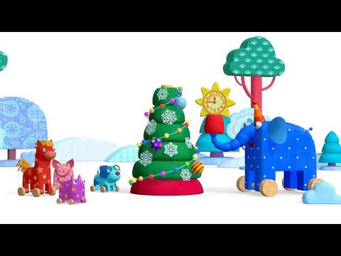 Деревяшки ❄️ Сборник зимних серий ❄️ Мультики для малышей ✨ Super Toons TV