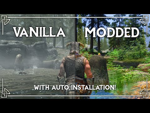 Remastering Skyrim with Mods (with AUTO-INSTALL!)