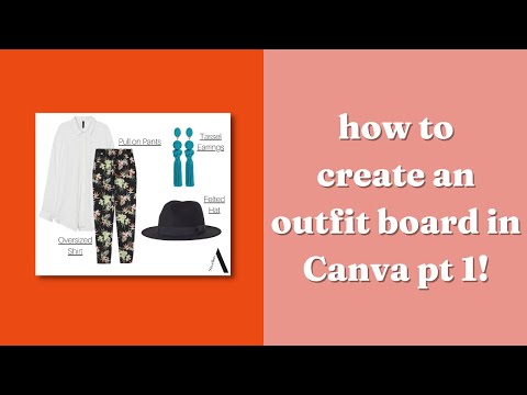 Canva for Fashion Stylist | How To Create Fashion Moodboards in Canva | AK Brown