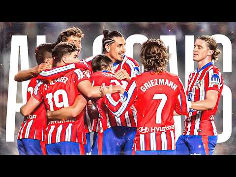 ¡TODOS los GOLES del ATLÉTICO DE MADRID en LALIGA 2024/25! 🔴⚪
