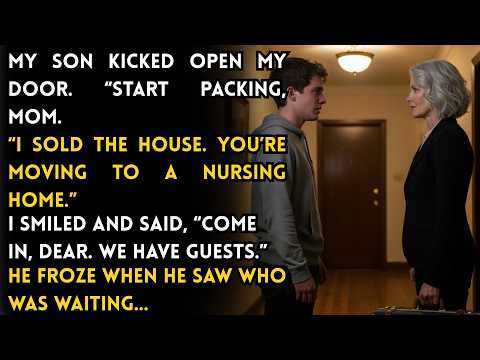 My Son Said He Sold My House and Sent Me to a Nursing Home — So I Invited Him Inside...