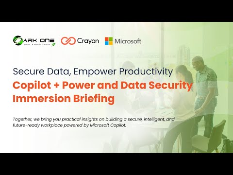 Secure Data, Empower Productivity - Copilot + Power and Data Security Immersion Briefing