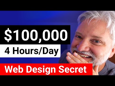 How to make $100k/year as a web designer working only 4 hours/day