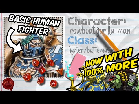 Every Primarch's D&D Class | FEATURING POORHAMMER!