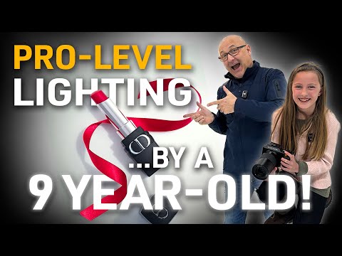 9-Year-Old Wildlife Pro Masters Advanced Product Photography Lighting!