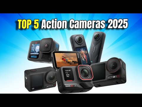 Top 5  Action Cameras of 2025 – GoPro vs DJI vs Insta360!