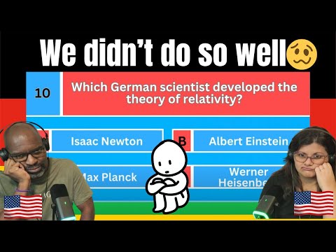 Germany Quiz Challenge!! | Americans Take The Test!