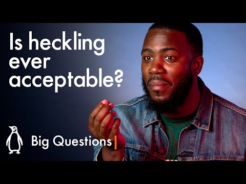 Is heckling ever acceptable? | Mo Gilligan | Big Questions