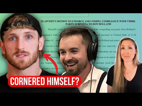 How Logan Paul Just Helped Coffeezilla in Court | LAWYER EXPLAINS